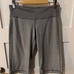 Gray Lululemon Women's Wide Leg Shorts